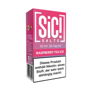 Sic! Salt Raspberry Tea Ice 20mg 10ml Box