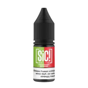 Sic! Salt Strawberry Rhubarb 20mg 10ml flasche