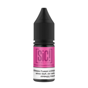 Sic! Salt Wild Strawberry Ice 20mg 10ml flasche