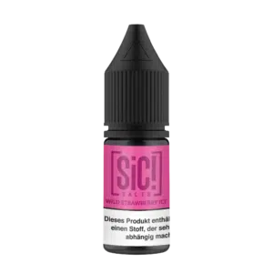 Sic! Salt Wild Strawberry Ice 20mg 10ml flasche