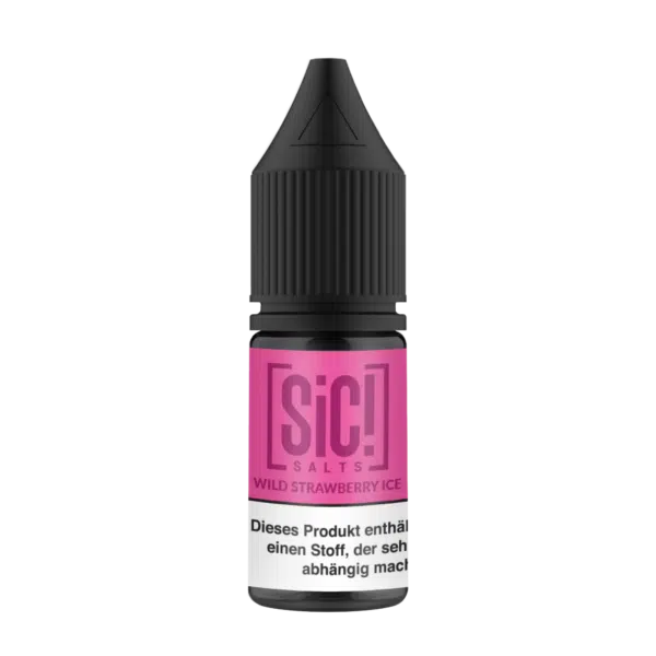 Sic! Salt Wild Strawberry Ice 20mg 10ml flasche