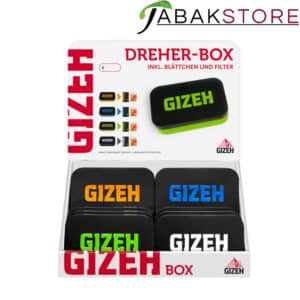 Gizeh Dreher-Box inkl. Blättchen und Filter