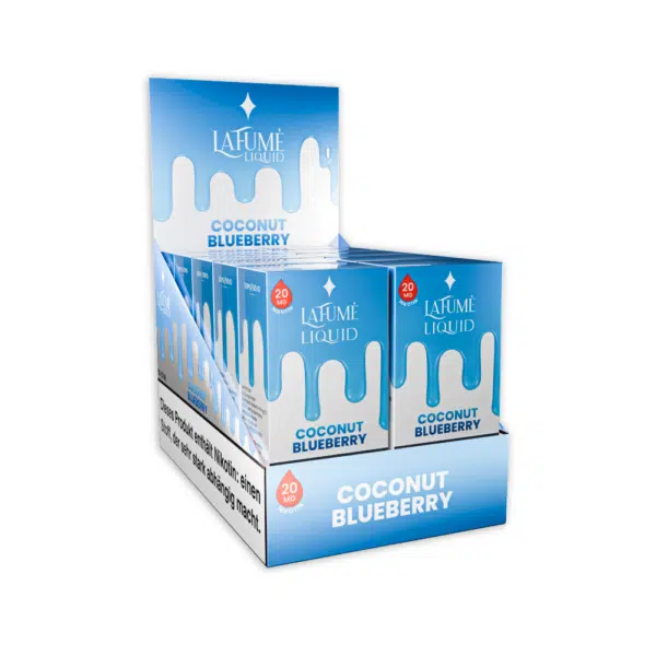 La Fume Coconut Blueberry 20mg Liquid im Gebinde