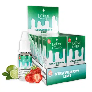 La Fume Liquid 10ml Strawberry Lime 20mg im Gebinde mit Flasche