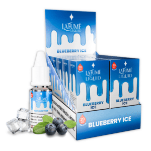 La Fume Liquid Blueberry Ice 20mg mit gebinde und verpackung