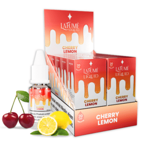 La Fume Liquid Cherry Lemon 20mg im Gebinde und Verpackung