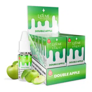 La Fume Liquid Double Apple in 20mg im Gebinde und mit Verpackung