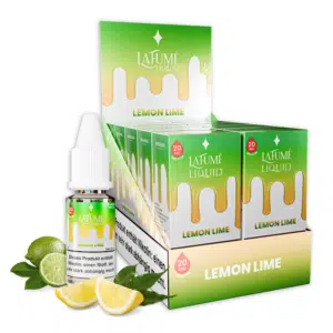 La Fume Liquid Lemon Lime 20mg 10ml Gebinde und Flasche