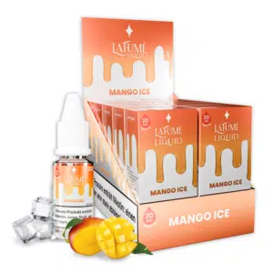 La Fume Liquid Mango Ice 20mg 10ml Gebinde und Flasche