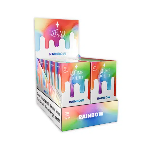 La Fume Liquid Rainbow 20mg 10ml im Gebinde