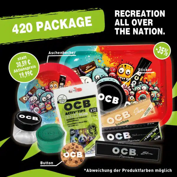 OCB 20 April 420 Package