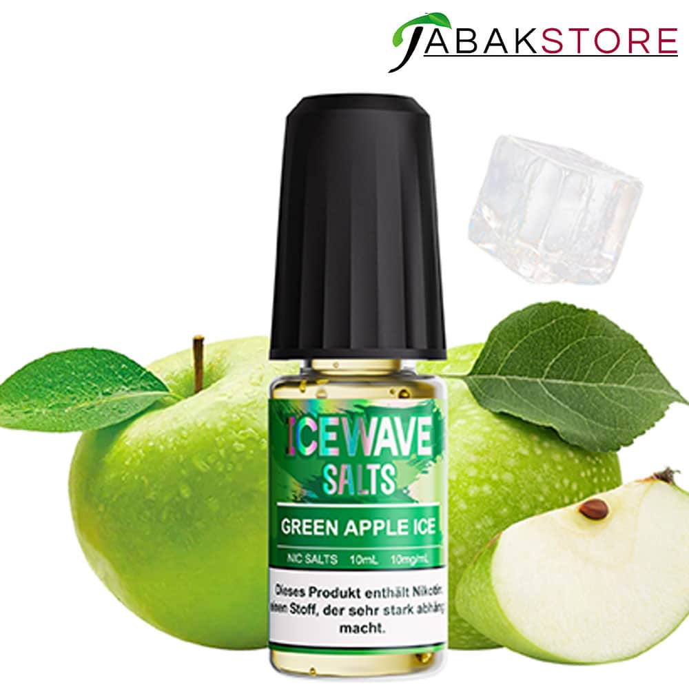 Ice Wave Liquids - Green Apple Ice in 10mg Nikotin | 7,95€