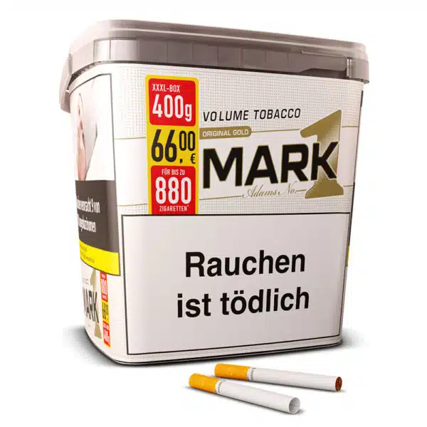 Mark-1-Gold-Tabak-im-Eimer-Seitlich