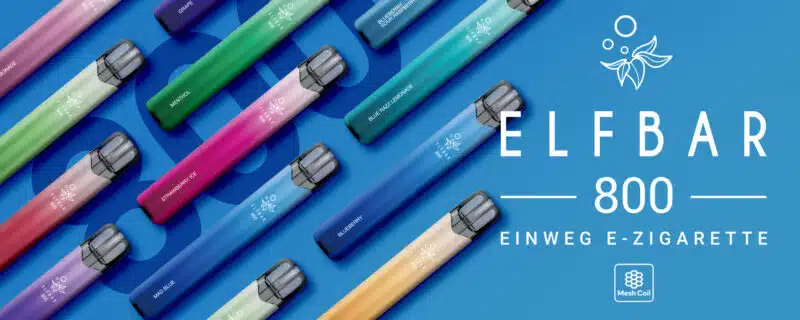 Elfbar 800 mit dem neuen Turbo Knopf