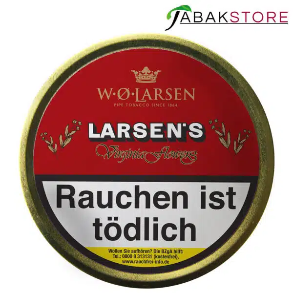 w.o.larsen-pfeifentabak-larsens-virginia-flowers-100g