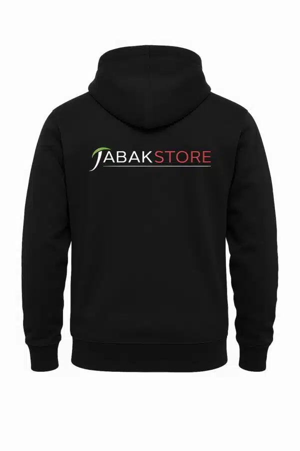 Tabakstore Hoodie | Größe XL | Schwarz mit Logo – Bild 2