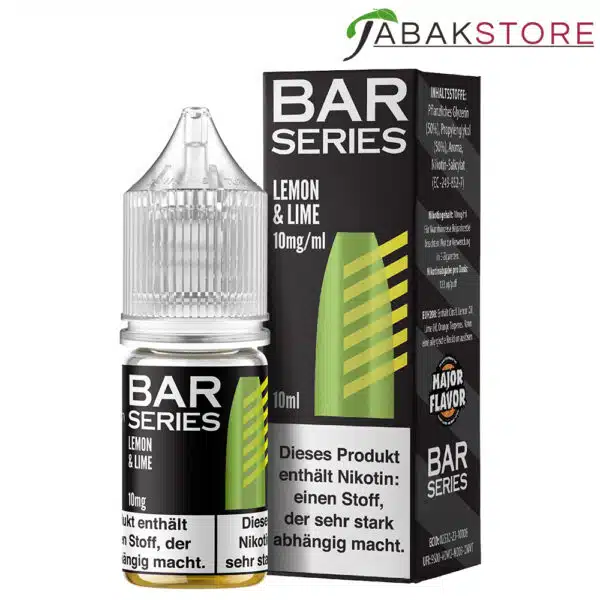 Bar-Series-Nikotinsalz-Liquid-10ml-Lemon-&-Lime-10mg