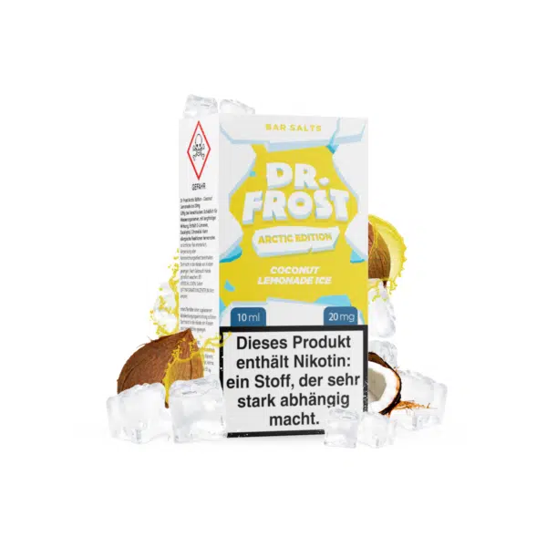 Dr. Frost Artic Edition 10ml Liquid Coconut Lemonade Ice 20mg