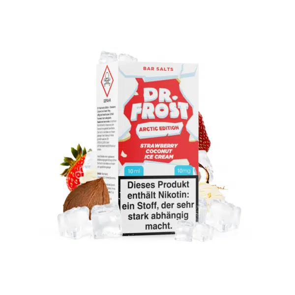 Dr. Frost Artic Edition 10ml Liquid Strawberry Coconut Ice Cream 10mg