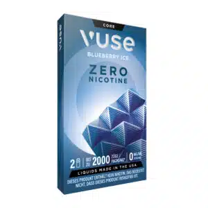 Vuse Pods Blueberry Ice 0mg ohne Nikotin links seitlich