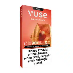 Vuse Pods Classic Peach 20mg links seitlich