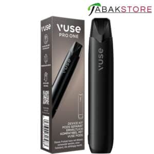 Vuse-Pro-One-Device-Pen-Black-mit-der-Verpackung