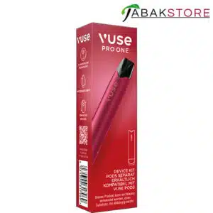 Vuse-Pro-One-Device-Pen-Red-mit-Verpackung-Links