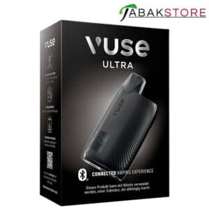 Vuse-Ultra-Device-Black-in-der-Verpackung-von-Links