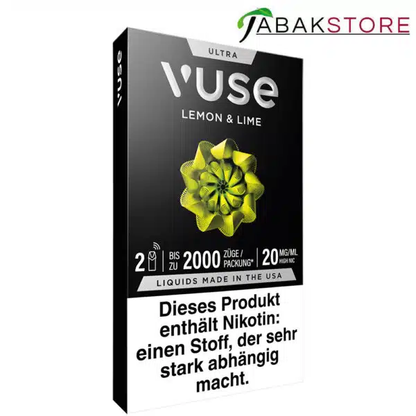 Vuse-Ultra-Pods-Lemon-und-Lime-20mg-links-seitlich