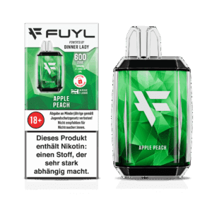 Fuyl-600-APPLE-PEACH-Disposable-Box and device-20mg-DE
