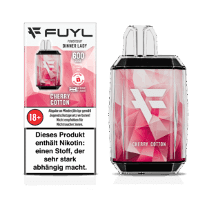 Fuyl-600-CHERRY-COTTON-Disposable-Box and device-20mg-DE