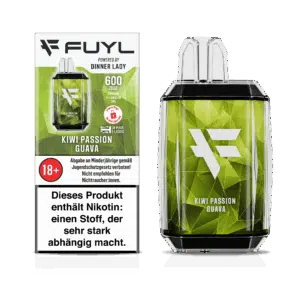 Fuyl-600-KIWI-PASSION-GUAVA-Disposable-Box and device-20mg-DE