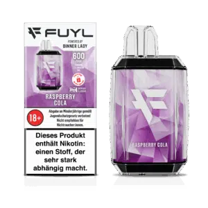 Fuyl-600-RASPBERRY-COLA-Disposable-Box and device-20mg-DE