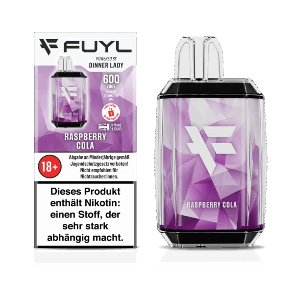 Fuyl-600-RASPBERRY-COLA-Disposable-Box and device-20mg-DE