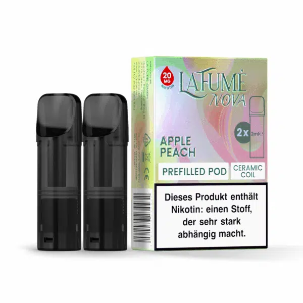 Lafume Nova Apple Peach Pods mit 2er Packungen Pods