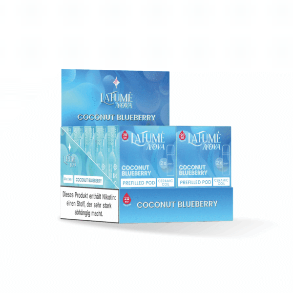 Lafume Nova Coconut Blueberry Pods im Gebinde