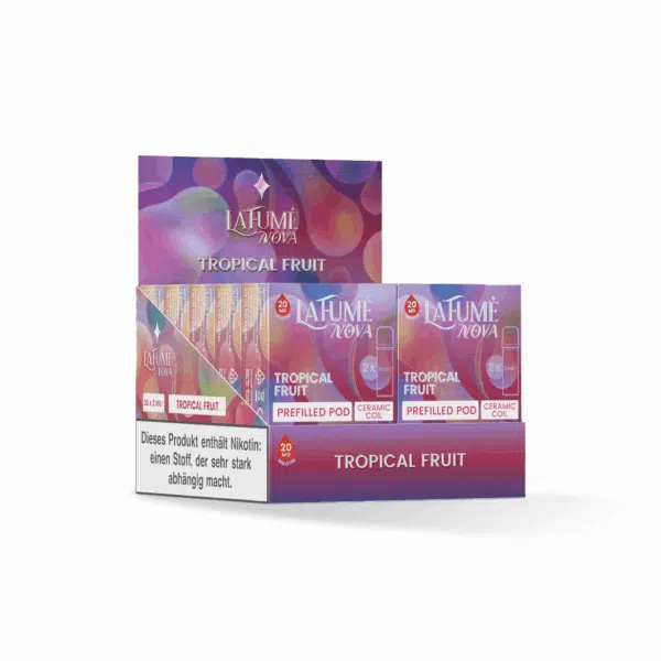 Lafume Nova Tropical Fruit Liquid Pod 20mg 2er Pack im Gebinde