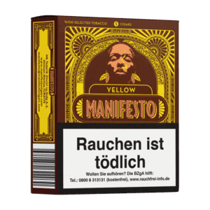 Manifesto Zigarillos Yellow mit Zitronen Flavor