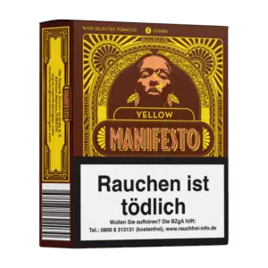 Manifesto Zigarillos Yellow mit Zitronen Flavor