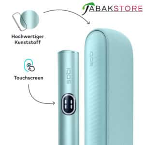 Alternative view of IQOS ILUMA i | Duo Kit | Breeze Blue