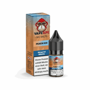VapeApe Liquid Peach Ice 10mg