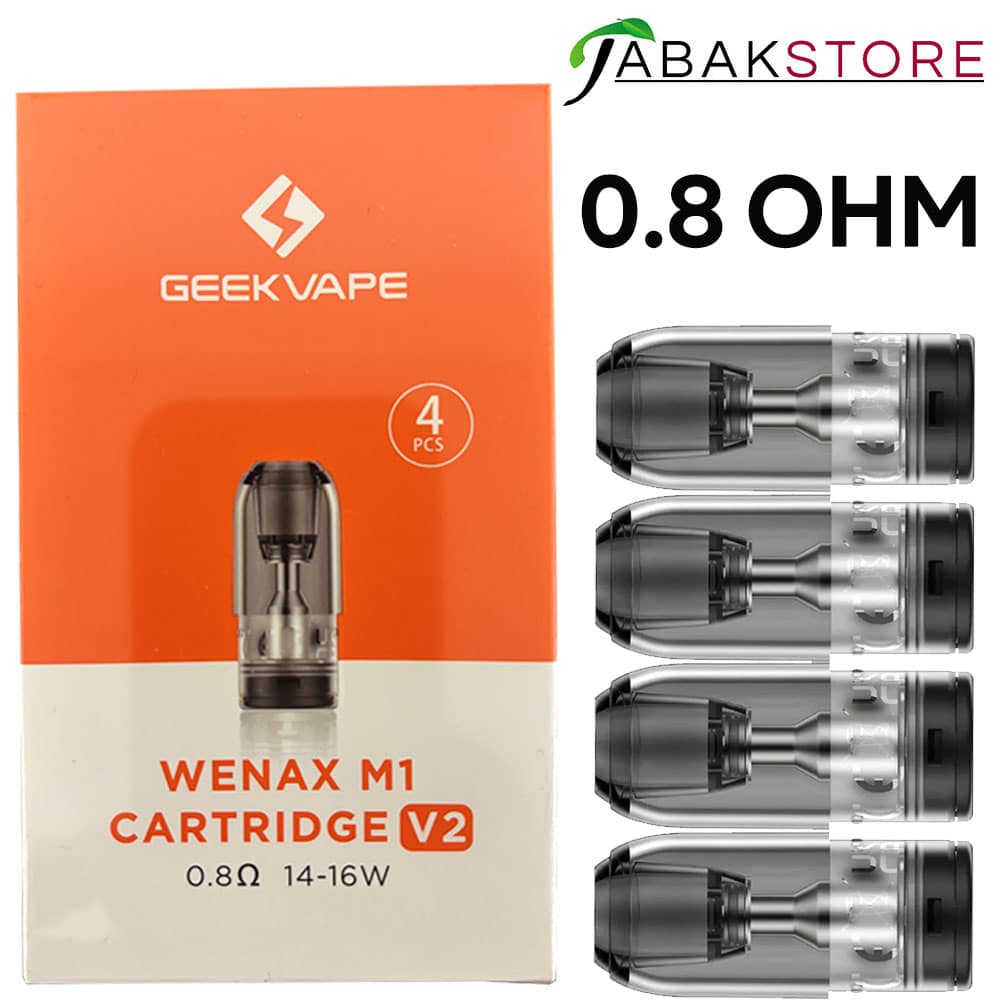 Geekvape WENAX M1-V2 | 4er Pack | Jetzt nur 8,79 | Tabakstore