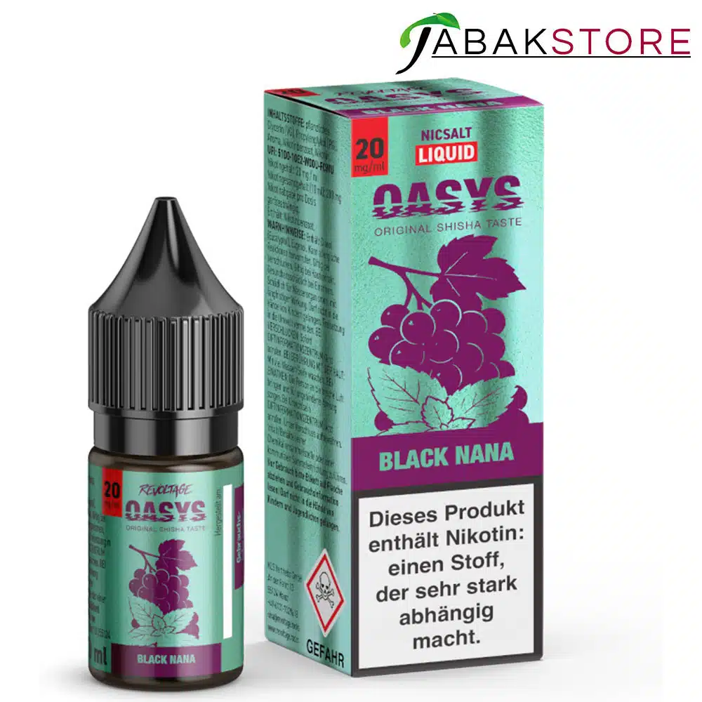 Revoltage-OASYS-Black-Nana-liquid-20-mg