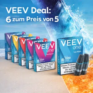 VEEV Pods Deal, 5 kaufen und 1 Gratis erhalten