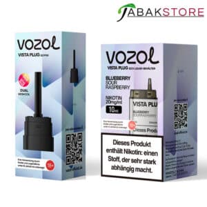 Vozol-Vistal--Plug-Blueberry-Sour-Raspberry-20mg-mit-Leerpod