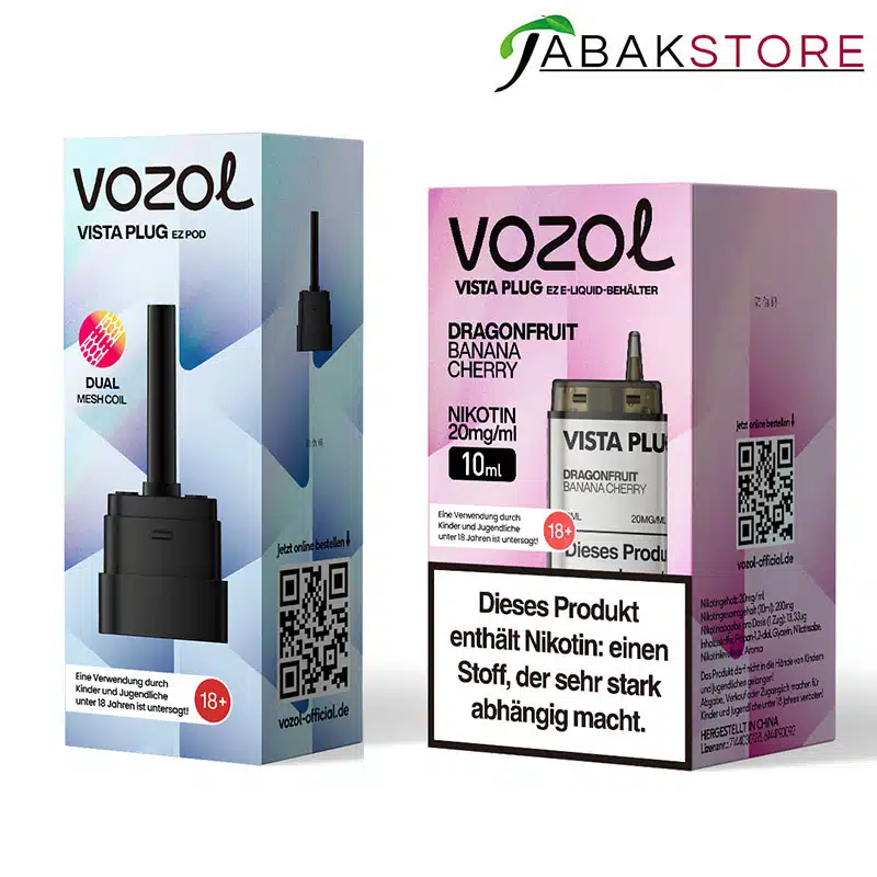 Vozol-Vistal--Plug-Dragonfruit-Banana-Cherry-20mg-mit-Leerpod