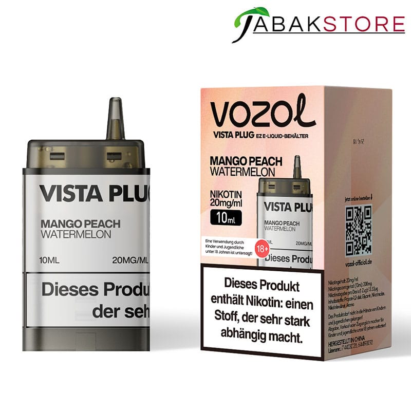 vozol vape inhaltsstoffe Vozol Vista Plug Ez | Pods | Mango Peach Watermelon | 10ml