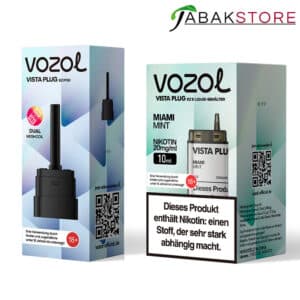 Vozol-Vistal--Plug-Miami-Mint-20mg-mit-Leerpod