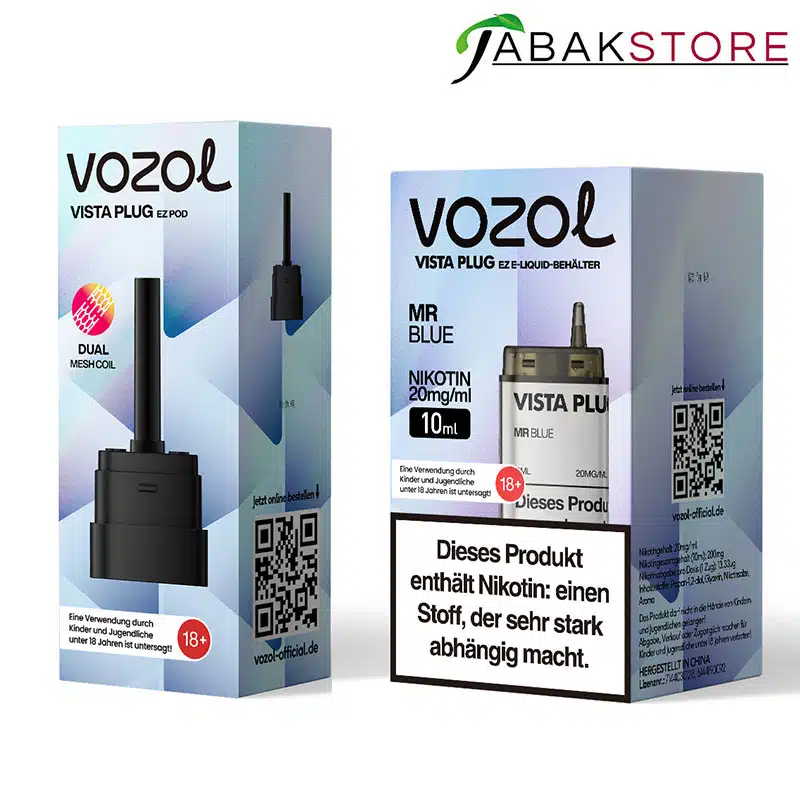 Vozol-Vistal--Plug-Mr.-Blue-20mg-mit-Leerpod