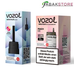 Vozol-Vistal--Plug-Peach-Ice-20mg-mit-Leerpod
